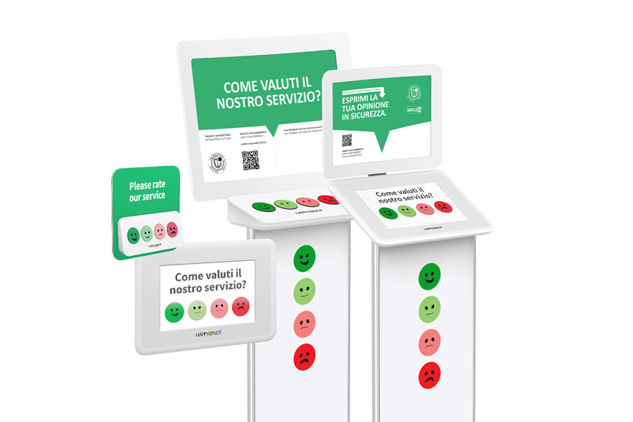 dispositivi touch point per il rilievo della customer satisfaction